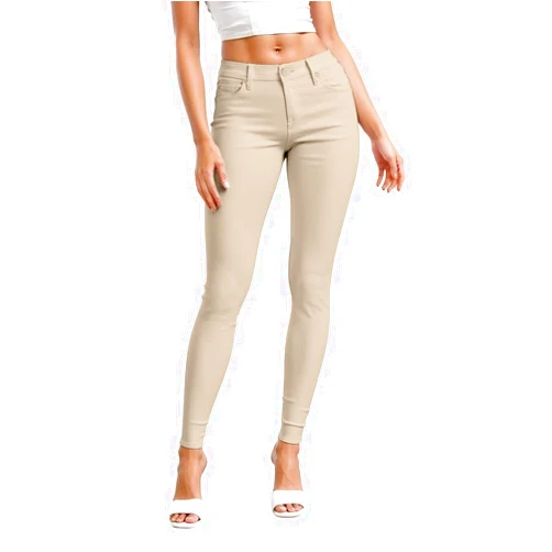 Hybrid & Company Womens Hyper Ultra Stretch Comfy Skinny Leg Work Casual Pants