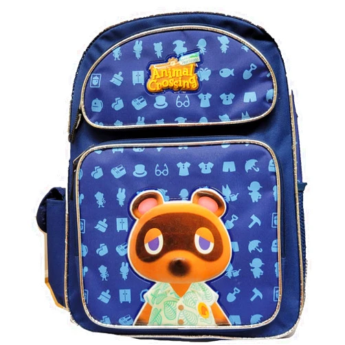 AI ACCESSORY INNOVATIONS Accessory Innovations Animal Crossing 16 Inch Large Backpack, Blue