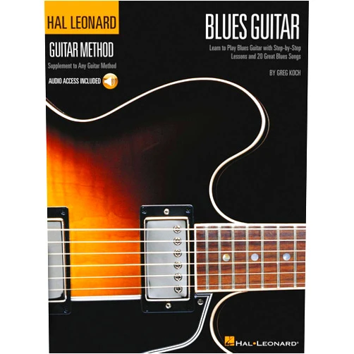 Greg Koch Hal Leonard Guitar Method Blues Guitar | Beginner and Intermediate Lessons | Learn 12-Bar Blues, Scales and Riffs | TAB and Online Audio Play-Along