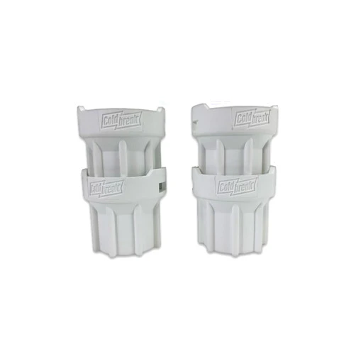 Coldbreak CLPRCAP-WHT Coupler Cleaning Caps, 4 Pack, D & S, White