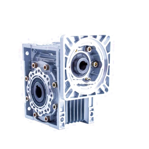 RGWOW WYanHua-Electric Gearbox 5:1-80 :1 NMRV030 Gearbox, 90 Degree Worm Gear Speed Reducer for 9mm or 11mm Input Shaft Durable (Speed(RPM) : 50 Ratio 1, Voltage(V) : Flange 63B5)