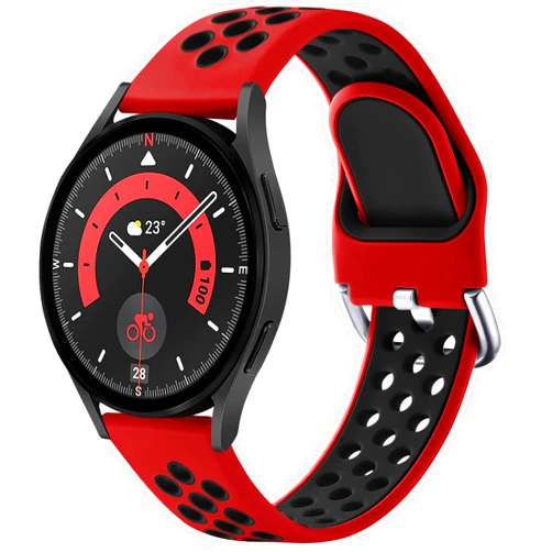 Lerobo Compatible with Samsung Galaxy Watch 7 6 5 4 Band 40mm 44mm/Galaxy Watch 4/6 Classic/5 Pro 45mm/Active 2, 20mm Soft Silcone Band