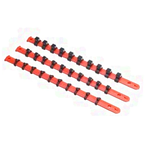 VIM Hand Tools V523 3 Pc. Socket Organizer Rack Set - 1/4