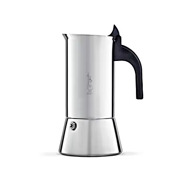 Bialetti Elegance Venus Induction 10 Cup Stainless Steel Espresso Maker