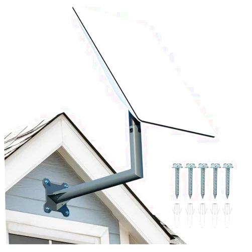 Aieloar Pole Mount Adapter Mounting Kit, Starlink Gen 3 Pipe Adapter, Compatible with STARLINK Standard Dish