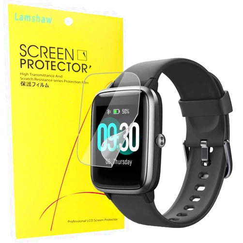 Youkei ID205 Smartwatch Screen Protector, [6 Pack] TPU Clear Film for SKYGRAND/Letsfit/ANBES/Arbily/KUNGIX/LETSCOM/Fitpolo/YAMAY/Willful Smartwatch1.3 Smartwatch (6 PACK)