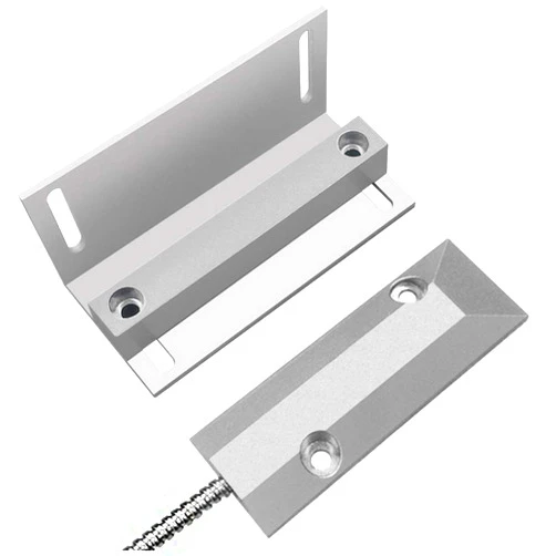 GAGALOR Heavy Duty Wired Alarm Garage Door Magnetic Contacts Switch Sensor NC with Adjustable Bracket