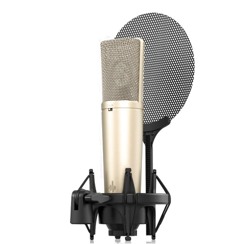 Donner DC-87 XLR Condenser Microphone, 25.4mm Large Diaphragm Studio Microphone, 3 Polar Patterns Recording Mic for Streaming, Podcasting, Broadcast, Vocals, Instrument, Classic Design
