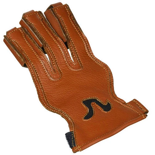 Allness Inc Allness Big Shot Archery Glove Three Finger for Bow Arrow Shooting with Smooth Release and Best FIT