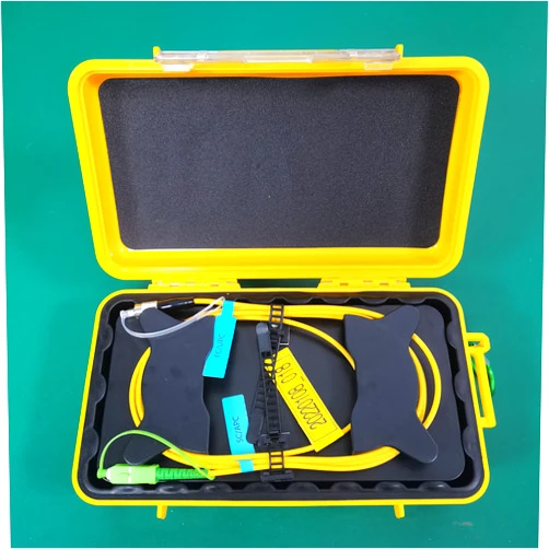 Dong Yong SC/APC-FC/UPC 500M 1KM 2KM SM Fiber Optic OTDR Launch Cable Box SC APC to FC UPC (SC/APC-FC/UPC 1KM)