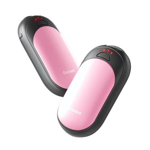 OCOOPA Magnetic Hand Warmers Rechargeable 2 Pack, AI Electric Handwarmers, Fast Heating, 3-Settings, UL Certified, Portable Heater, Gloves Fitting, Travel Essentials, Gifts Women Men, UT3 Lite