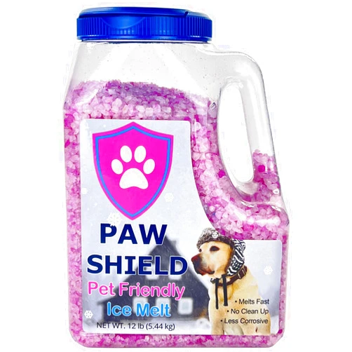 Home and Country USA Paw Shield Pet Friendly Ice Melt (12 LB)- A Dual Acting, Natural Based Ice Melt for Snow with a Melting Power of Below Zero Degrees. Keep Your Family Safe During Winters Harshest Conditions!