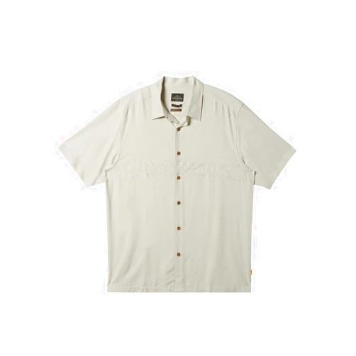 Quiksilver Men's Tahiti Palms 4 Button Up Floral Collared Shirt