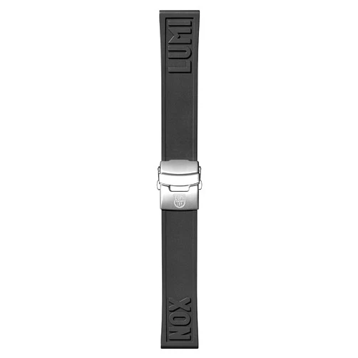Luminox Men's Black Rubber Cut-To-Fit Watch Strap