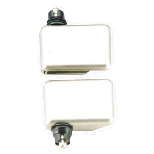 HETTICH FRANCE SAS CFA20045 HETTICH ET150 Glass Door Hinge Matt Nickel Top & Bottom 20870