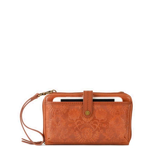 The Sak Iris Smartphone Crossbody Purse - Women's Cellphone Bag & Wallet For Everyday - Convertible Wristlet With Zipper