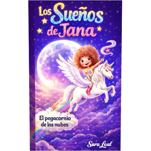 Sara Leal Álvarez Los sueños de Jana: El pegacornio de las nubes (Spanish Edition)