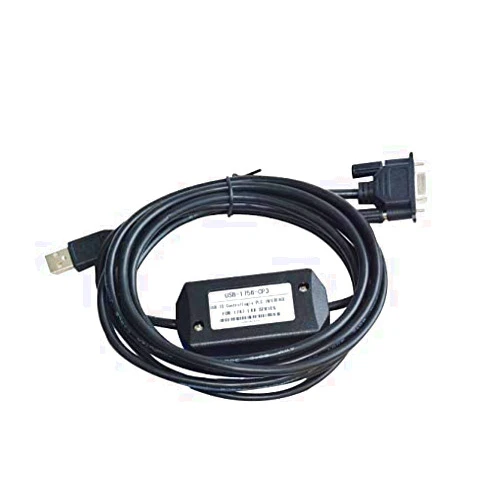 Washinglee USB Programming Cable for Allen Bradley PLC ControlLogix Series, for USB-1756-CP3 Replacement, 6 FT, Black