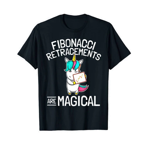 Investor Tees Funny Day-Trader Trading Stock Market Fibonacci Retracements T-Shirt