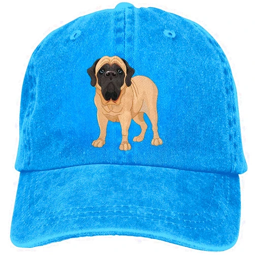 SHENTENG English Mastiff Unisex Fashion Dad Hat Cotton Adjustable Baseball Cap