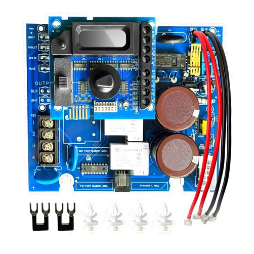 Kvyeilry GLX-PCB-RITE Main Circuit Board & GLX-PCB-DSP Display Board Compatible with Hayward Goldline Aqua Rite Salt Chlorine Generators – Replacement for T-15, T-9, T-5, T-3 Salt Cells - Blue