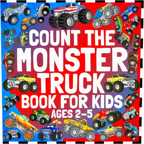 By ELM library for activity books (Author) count the monster trucks i spy Vehicles book for kids ages 2-5: Fun educational Counting and Guessing Picture Activity Book for boys Toddlers ... About Cars - Trucks,Things that go ages 2-5