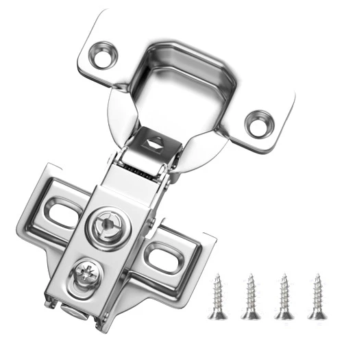 HOSOM 20 Pack Soft Close Cabinet Hinges, 1/2