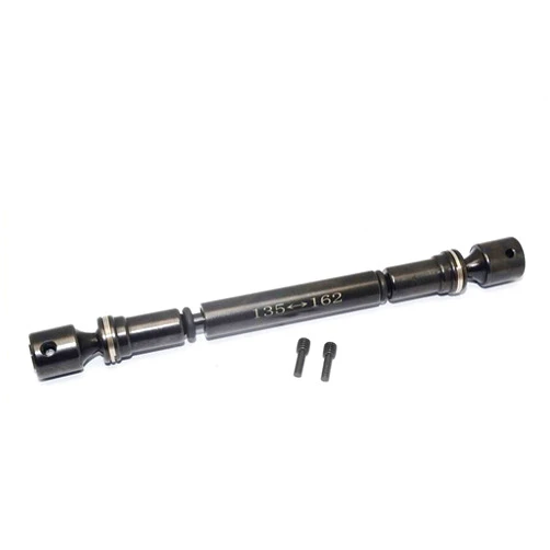 GPM Axial Yeti (AX90026) & Yeti SCORE (AX90050, AX90068) Upgrade Parts Steel #45 Main Drive Shaft - 1Pc Set Black