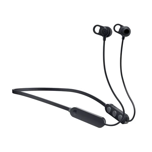 Skullcandy Jib+ In-Ear Wireless Earbuds, 6 Hr Battery, Microphone, Works with iPhone Android and Bluetooth Devices - Black