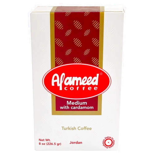 Al Ameed Cofee Al Ameed Coffee (Medium Roast with Cardamom, Pack - 3)