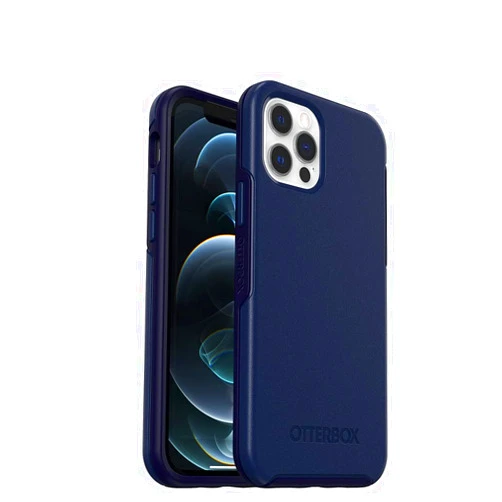 OtterBox SYMMETRY SERIES+ Case w/ MagSafe for iPhone 12 Pro Max - Navy Captain