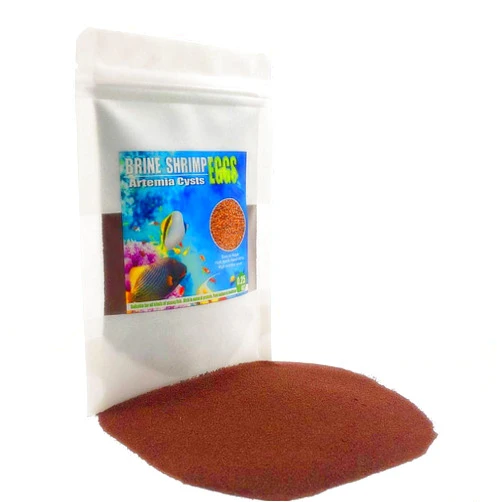 BNYEE Brine Shrimp Eggs for Aquatic Foods Baby & Fry Foods The Popular 90% Hatch GSL Brine Shrimp Eggs (0.5 OZ)