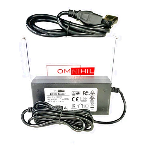 OMNIHIL [UL Listed] OMNIHIL AC/DC Adapter Compatible with LuxeUp 54W Nail Lamp Dryer