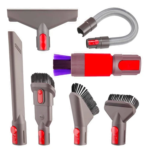 YDD Replacement Attachments for Dyson Cordless V15 V12 V11 V10 V7 V8 Brushes Extension Hose Mattress Brush Crevice Accessories Kit