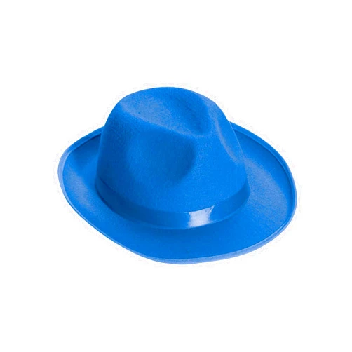 Forum Novelties Deluxe Fedora, Blue