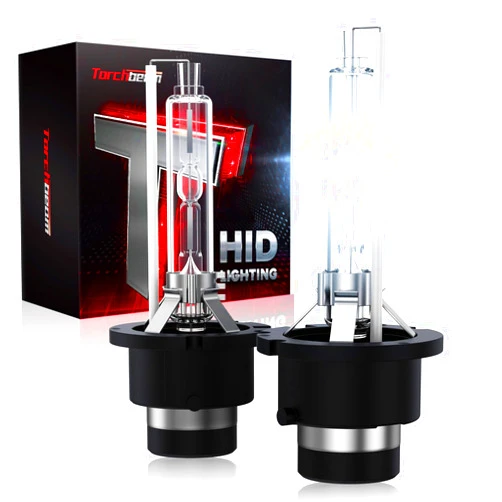 Torchbeam D2S HID Bulbs,14000Lumens 35W 6000K 300% Xenon Bulbs, 85122 66240 66040 66240CBI,Pack of 2