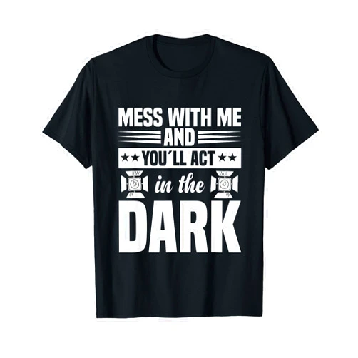 Theatre Technician Equipment & Theatre Clothes Theatrical Technician Lighting Tech Theater Geek Stagehand T-Shirt