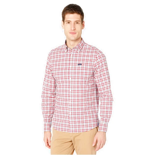 Faconnable SPW Cont Button-Down Boucle Check