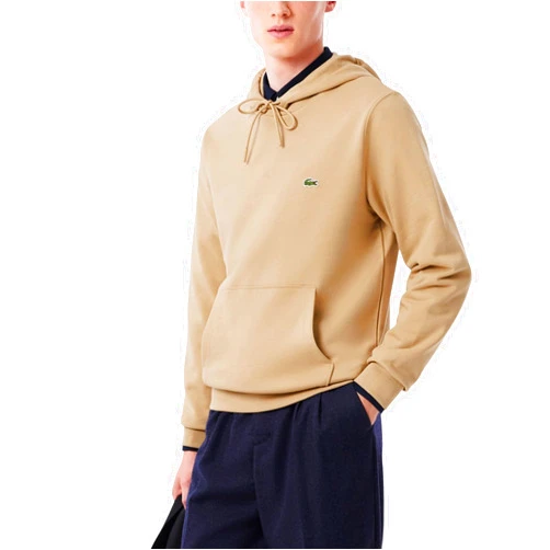 Lacoste mens Cotton Fleece Hoodie