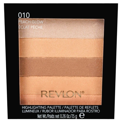 Revlon Highlighting Palette, Peach Glow, 0.26 Ounce