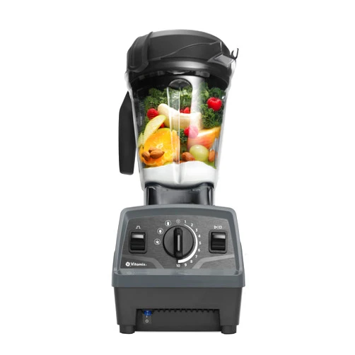 Vitamix Explorian Blender with Programs, Professional-Grade, 64 oz. Low-Profile Container, Slate (Renewed Premium)