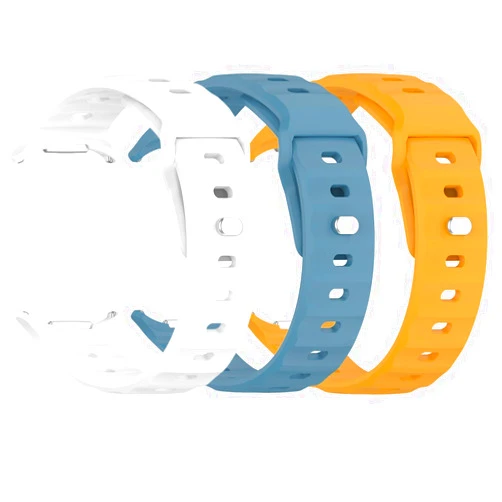 EANWireless Compatible for Samsung Galaxy Watch 7 Ultra Band 47mm, (3 Pack) Soft Silicone Sport Strap Women Men Replacement Accessory Fit for Samsung Galaxy Watch Ultra Band