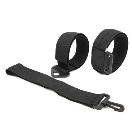 Yuecoom Golf Leg Correction Belt, Golf Swing Training Aid, Golf Accessories for Men and Women Golf Practice(Black)