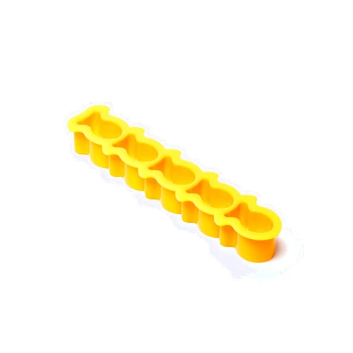 Littledeerco Goldfish Cracker Cookie Cutter Sourdough - Dishwasher Safe Food Grade Mini Orange Kids Snack Cutter
