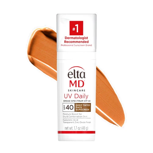 EltaMD UV Daily SPF 40 Tinted Face Sunscreen Moisturizer, Tinted Moisturizer for Face with SPF, Great for Dry, Combination, and Normal Skin