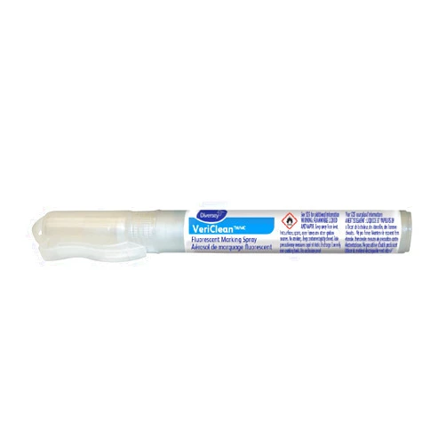 Diversey Vericlean Fluorescent Marking Spray, 10 Ml Spray, 6/carton, Black