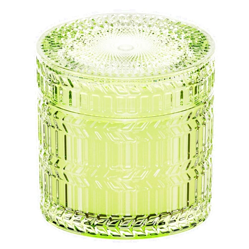 Hidden Label Citrus&Sage Scented Candles, Crackling Wood Wick Soy Candles, Green Glass Jar Decorative Candles, Candles Gifts for Women on Valentines Day Birthday Mothers Day