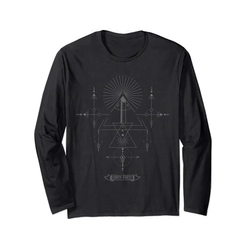 Q Branch Woodworks Woodturning - 40-40 grind celebration woodworking Long Sleeve T-Shirt