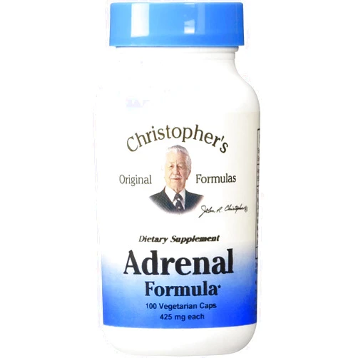 Christopher's Original Formulas Adrenal Formula for Stress Support - Adrenal Support Supplements - Natural Cortisol Manager