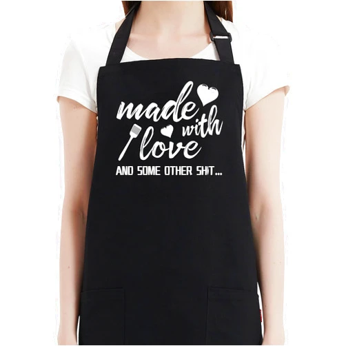 Kaidouma Funny Aprons for Women - Women’s Funny Kitchen Chef Cooking Baking BBQ Grill Aprons with 2 Pockets - Birthday Mother’s Day Anniversary Christmas Valentine’s Day Gifts for Mom, Wife, Her